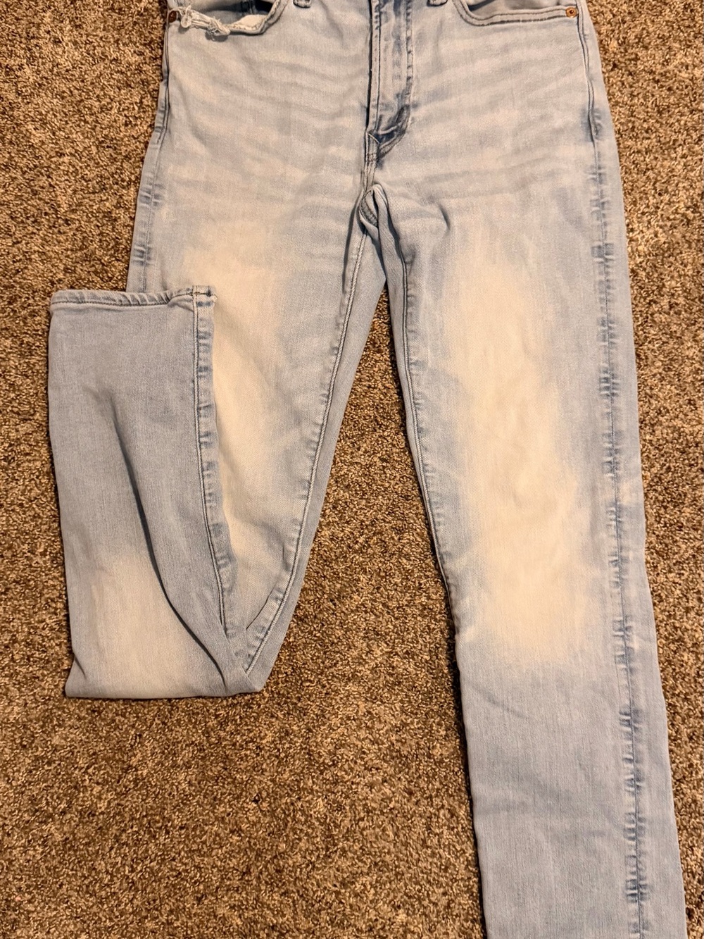 American Eagle Outfitters Light Blue Skinny Jeans